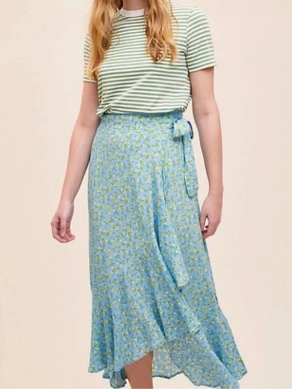 Faithfull the Brand Aubrie Skirt in Ana Floral size small